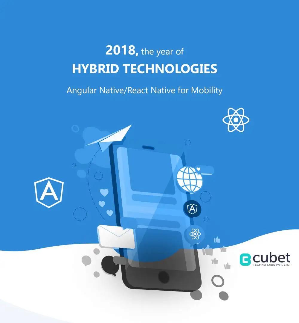 2018, the year of Hybrid technologies – Angular Native/React Native for Mobility