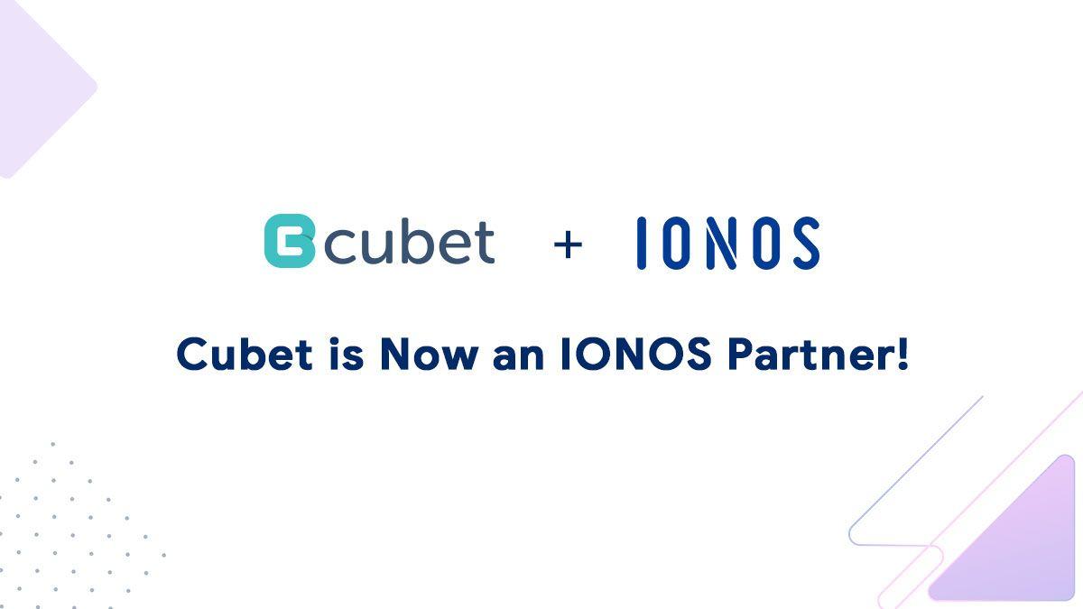 Cubet partnering up with the cloud titans IONOS