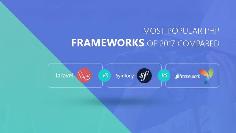 Infographics &#8211; Comparing Top 3 PHP Frameworks : Laravel vs Yii vs Symfony
