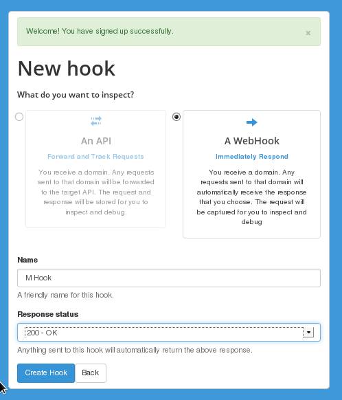 Create Webhook