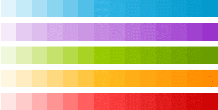 Latest Android Color Palette Found on developer.android.com