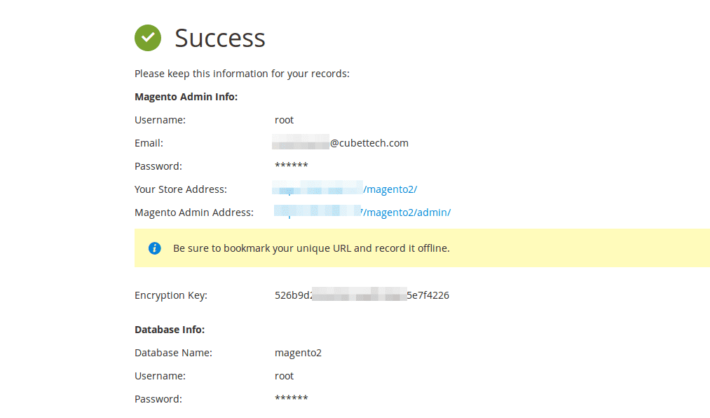 Magento 2 Setup