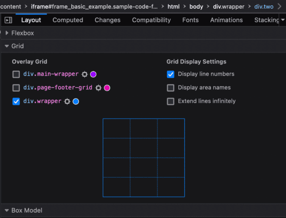 Grid Inspector